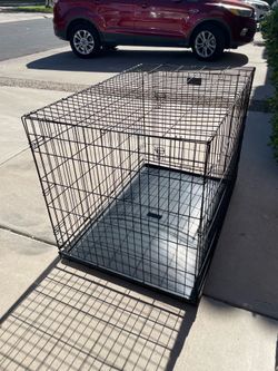 42 inch Midwest dog kennel (no cracks- paint needs redone)