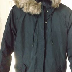 BRAND NEW -  MEN'S BLACK WINTER COAT