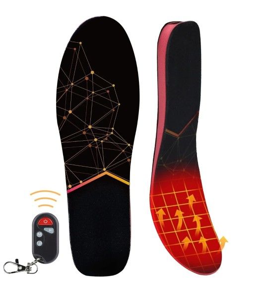 Heated Shoe Insoles Rechargeable Inserts