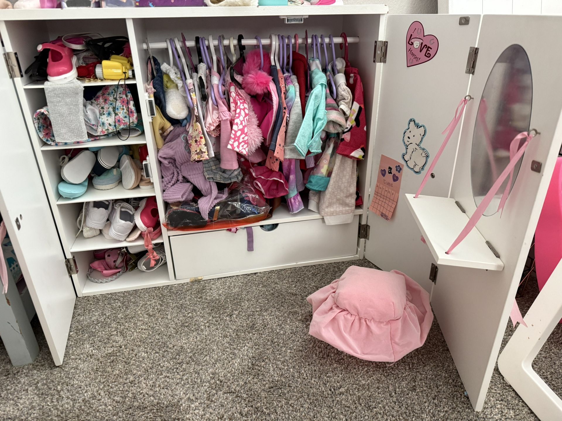 American Girl Doll Closet