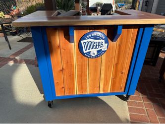 Outdoor Wood Bar
