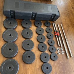 FitRX 100 Lb Adjustable Weights 