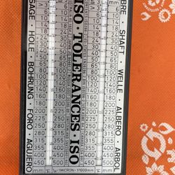 ISO Tolerance Calculator 