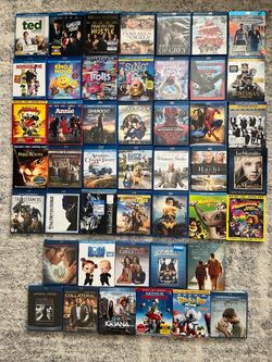 Blu Ray Movies $4 each or 3pcs for $10
