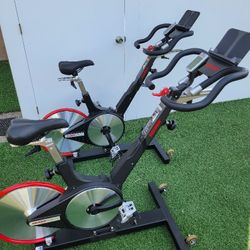 2 KEISER M3I SPIN BIKES 