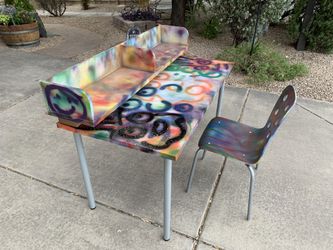 IKEA Graffiti Desk and Chair