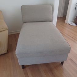 PIER ONE  CHAISE LOUNGE CHAIR  W REMOVABLE  COVERS Measurements 5 Feet LONG BY 3 Feet  Wide