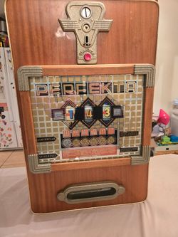Vintage Günter Wulff Perfekta Slot Machine