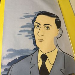 Corbis Images Mcm Illustration Of A Man Franz Kafka