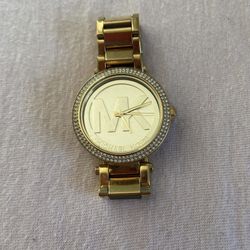 Gold Michael Kors Watch 