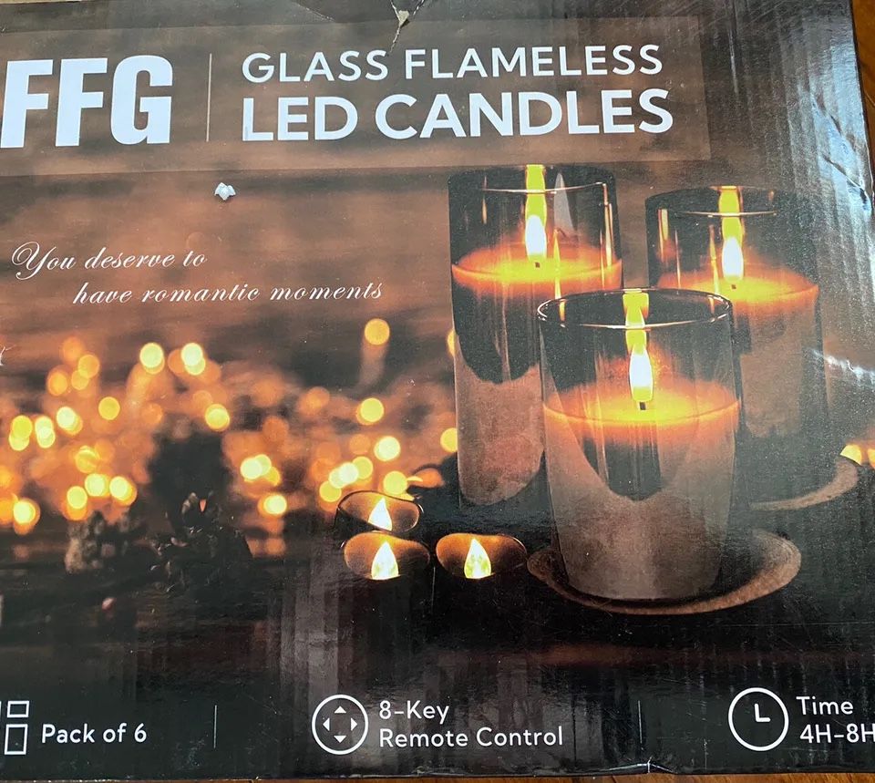 FFG 6 Pack Flameless LED Candles