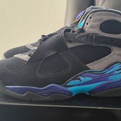 (2025) Size 11M Jordan 8 Aqua