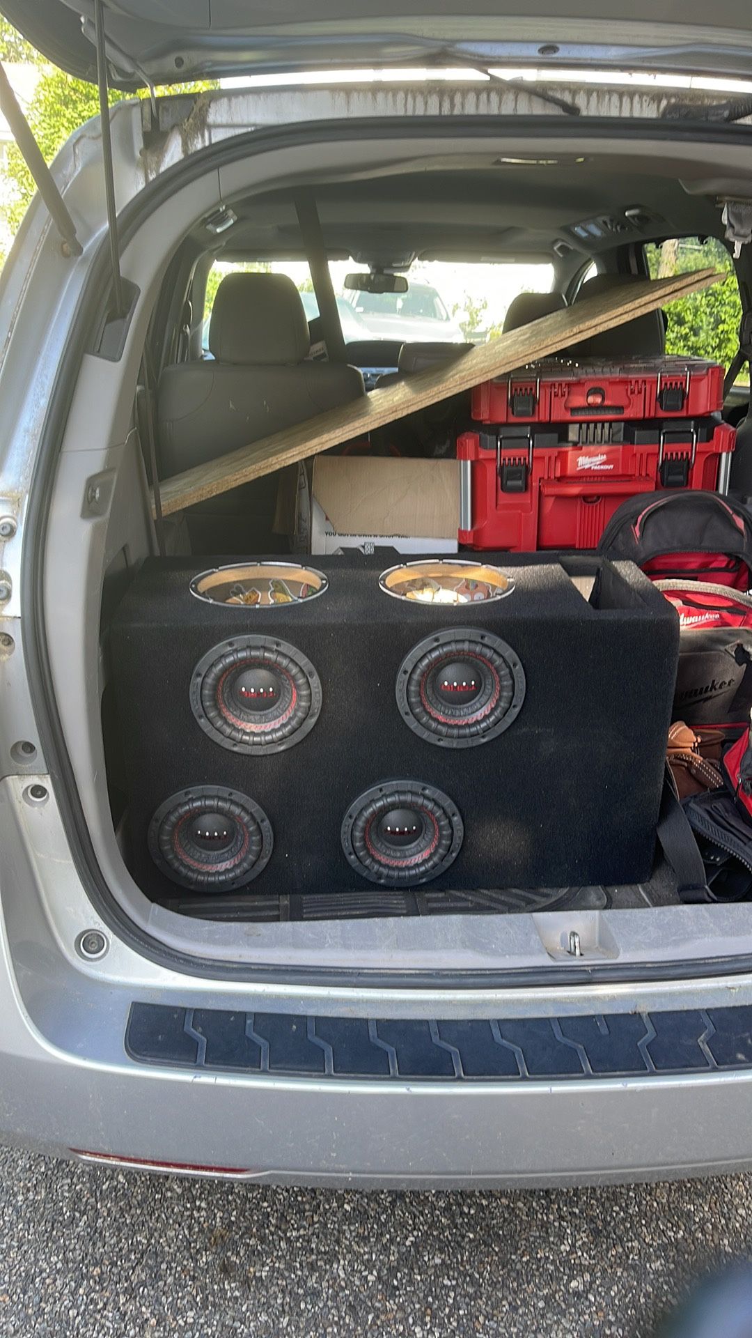 (4) 6.5 Toro Subwoofer With Box