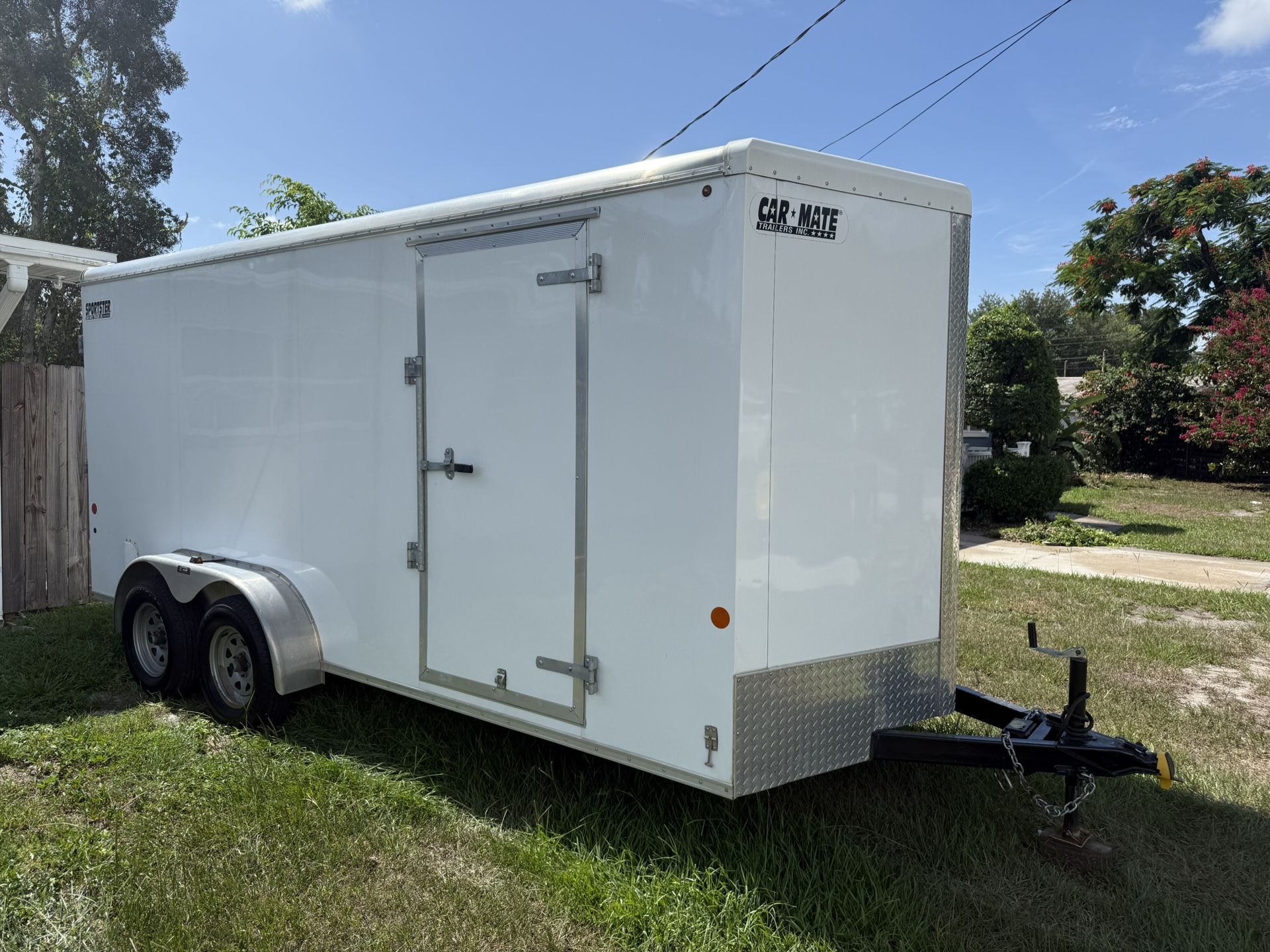 7x16 Enclosed Trailer 
