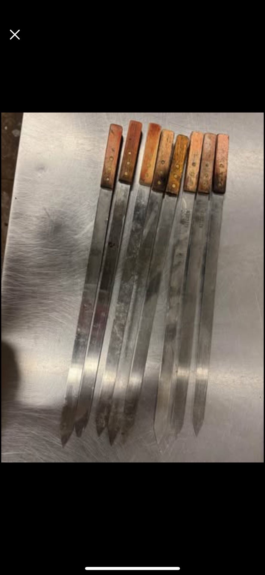 10 New Kabob Sticks Grilling Sticks