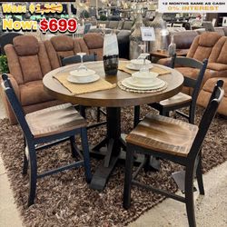 5 Pc Dining Set