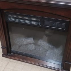 Electric Heater Fireplace.  