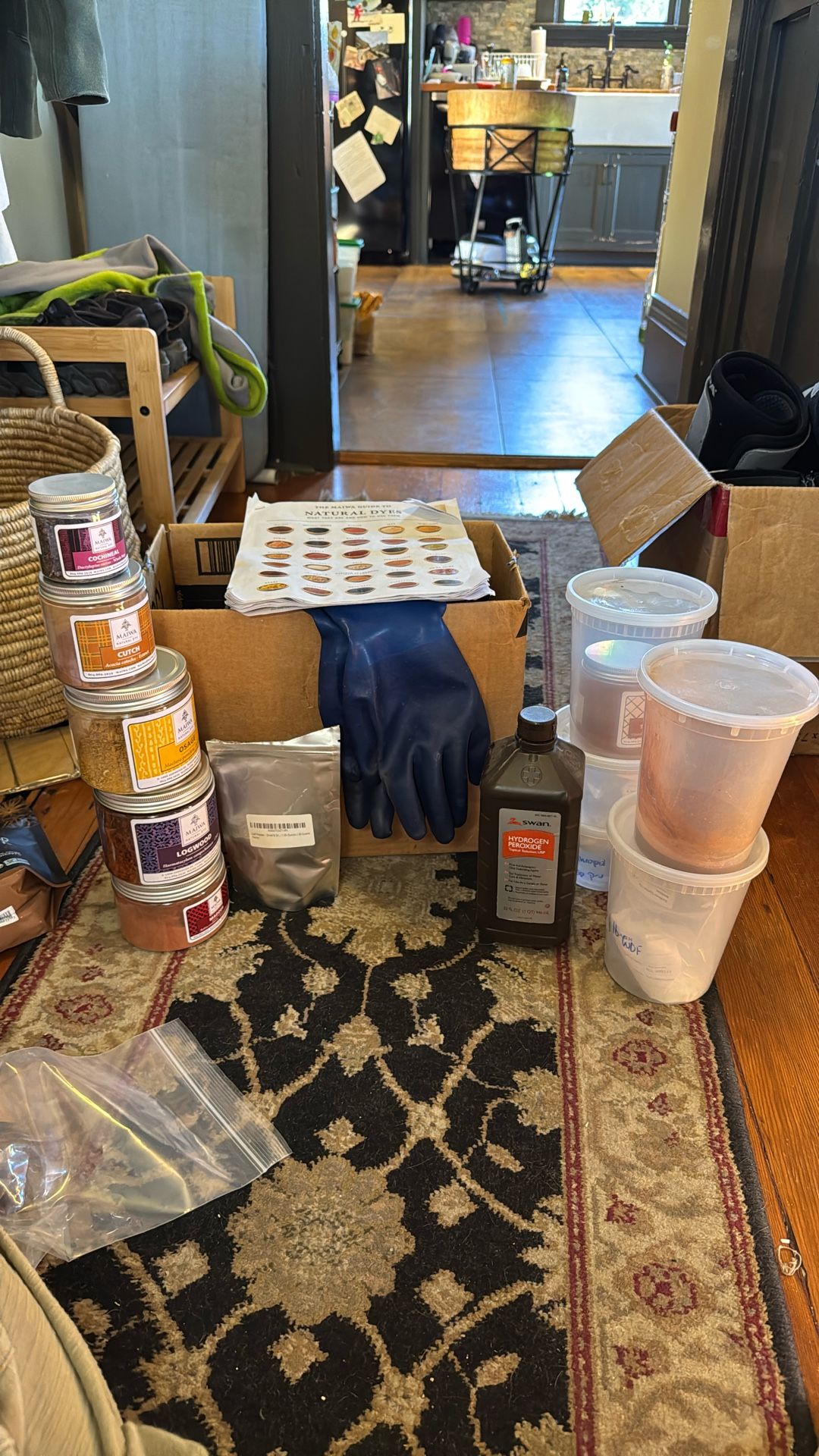 Natural Dyeing Setup!!!