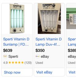 Sperti Vitamin D lamp