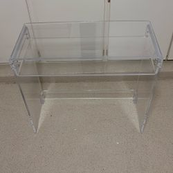 Transparent Office Desk/Vanity