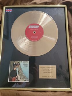 Rolling Stones Big Hits Gold Vinyl #10 OF 50