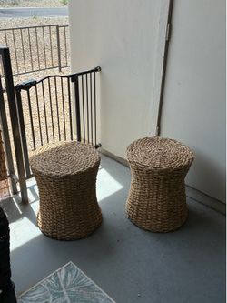 Outdoor side tables