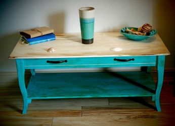 Distressed Coffee Table or accent Table