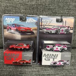 Mini Gt LBWK R34 And S15