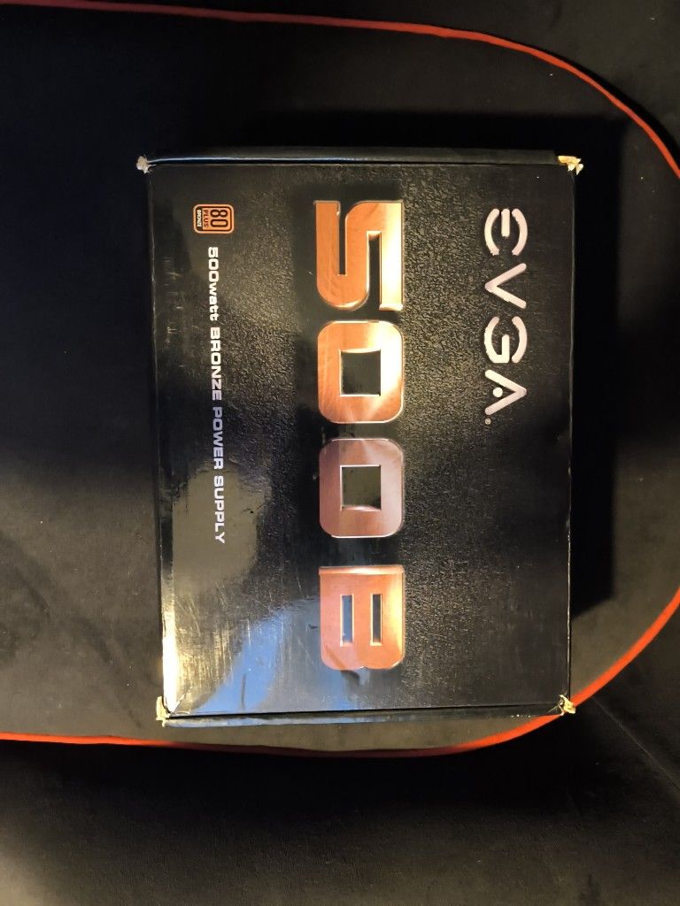EVGA 500b Power Supply 80 Plus Bronze
