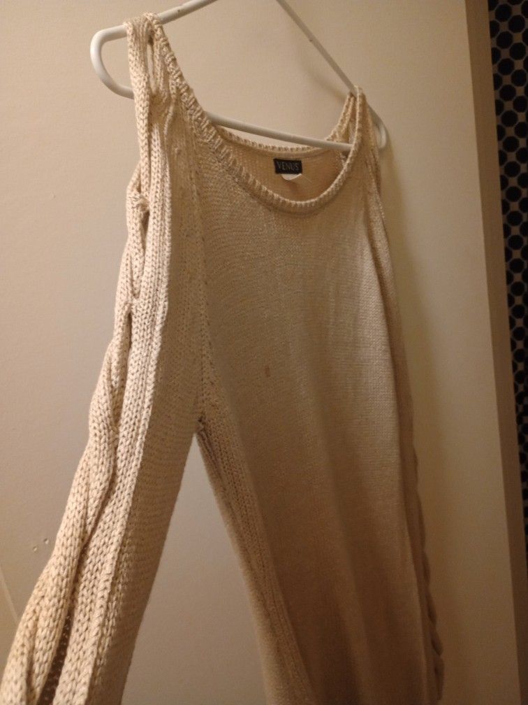 Venus Sweater See Thru Arms