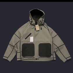 Brand New Nike Tech Storm-Fit Hooded Rain Jacket Hoodie Men's 