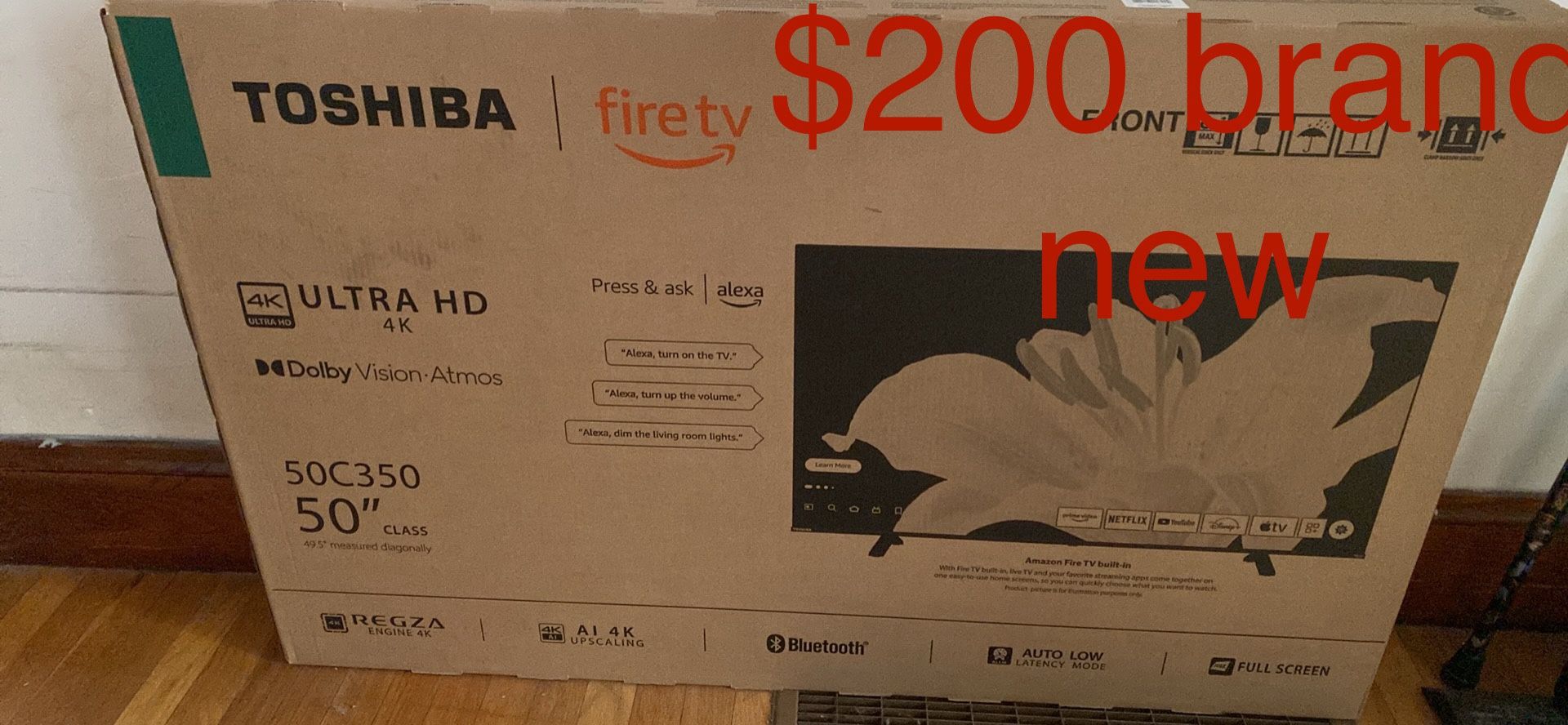 Brand New Still In The Box 50 Inch Smart tv
