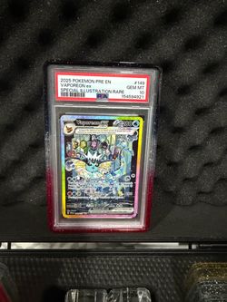 Vaporeon ex SIR PSA-10