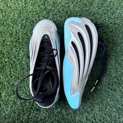 Adidas James Harden Sneakers Silver Blue Black 10.5 Low-Top