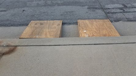 Wooden ramps