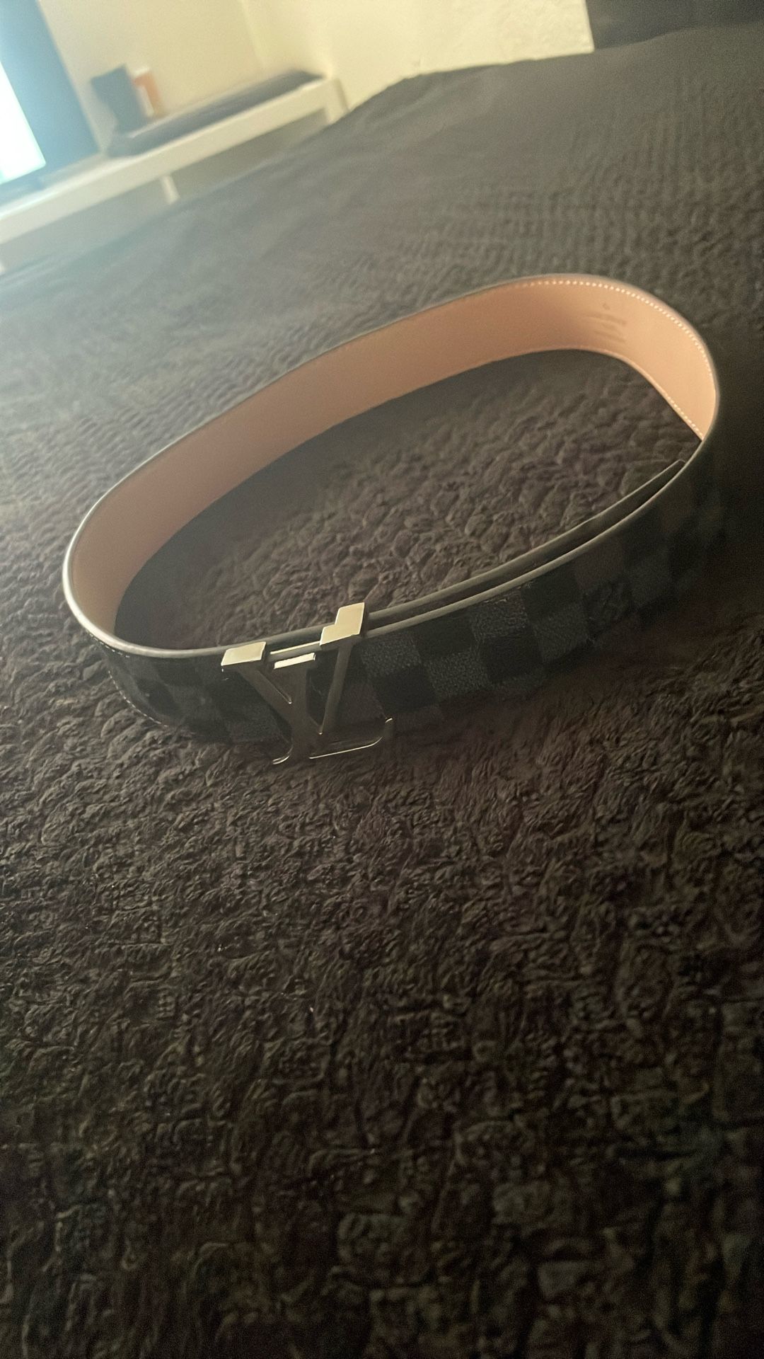Louis Vuitton Belt (Black Checker)