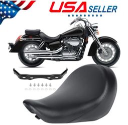 Black Front Rider Driver Seat Cushion For Honda Shadow Aero 750 VT750C 2004-2013