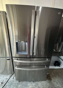 GE Profile French Door 4‑Door – Stainless + Water/Ice – Priced to move