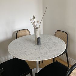 Rove Concepts Carrara Marble Tulip Table - Originally $1732 *MUST GO*
