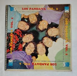 Cumbia Tejano LP Los Pandava Vol. 2 Discos Gas 1972 VG