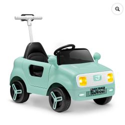 Electric Car Comes With Remote Control For Parents 