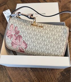 Michael Kors Floral Shoulder Bag – $110