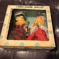 Storybook Dolls With Two Dolls Inside
