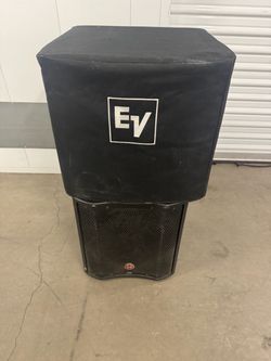 2 Powered Subwoofers – EV ZXA1-Sub + Harbinger S12 – $650