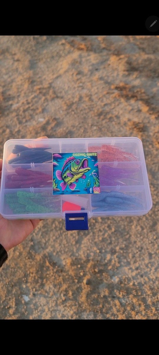 CozmicBaitz Soft Plastic Fishing Baits🎣