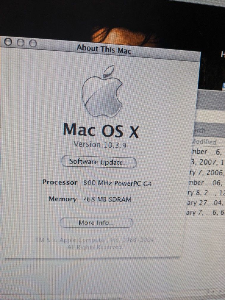 iMac No Hard drive, Articulating White