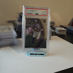 2017 Dalvin Cook Rookie Panini Select Psa 10