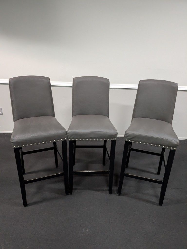 Bar Stools - Gray