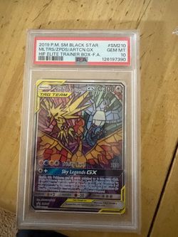 Pokemon PSA 10 Glass Birds Trio