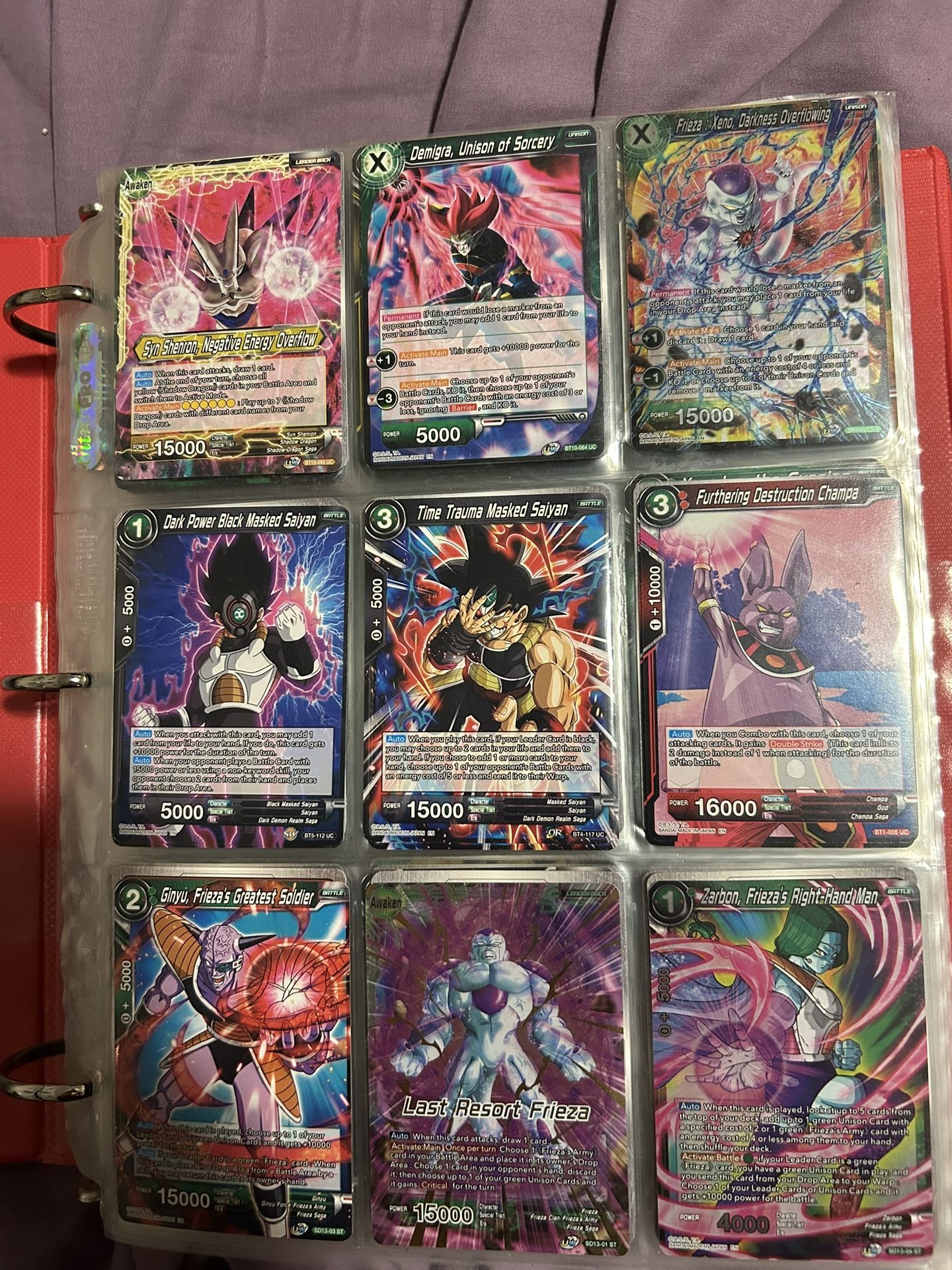 Dragonball Cards